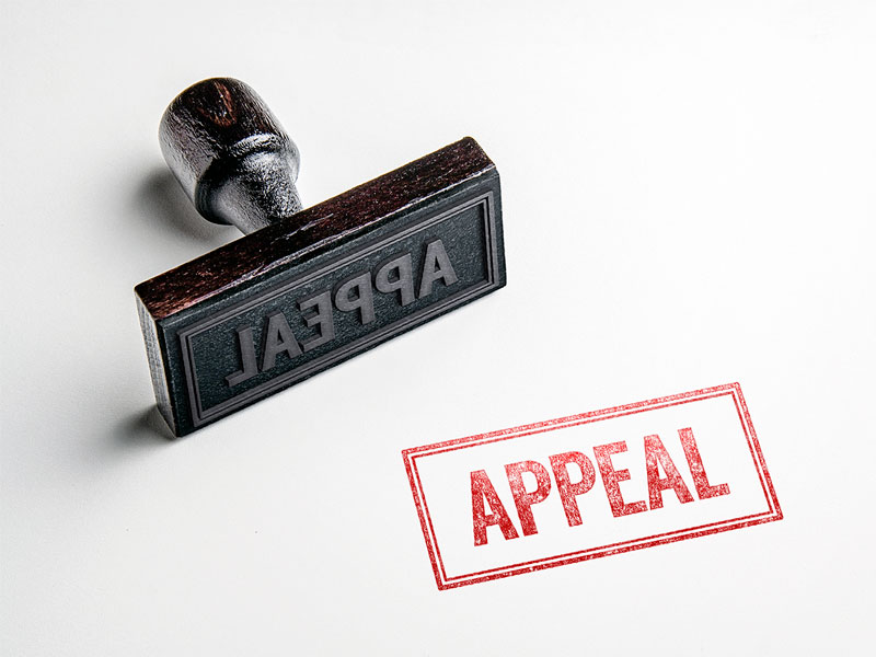 Appeal stamp